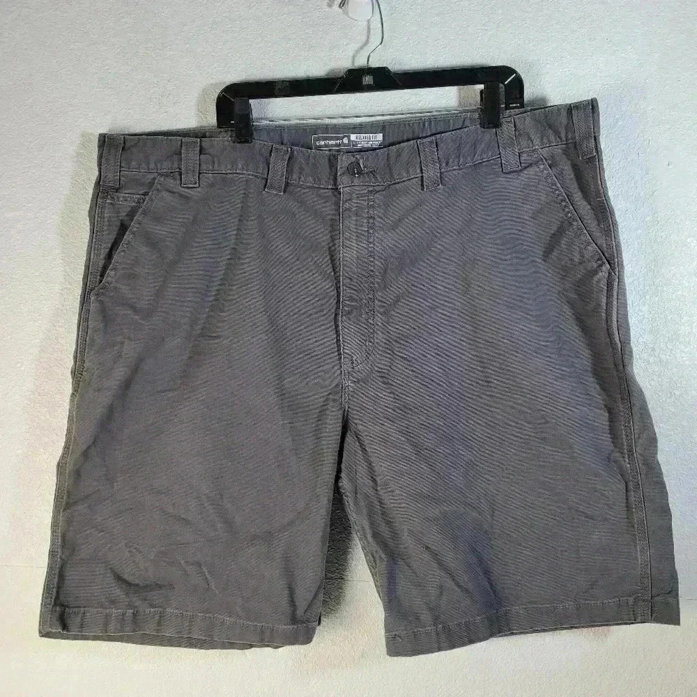 Carhartt Relaxed Fit Cargo Shorts Gray Sz 46